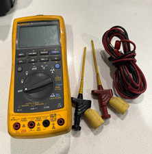 Fluke 789 ProcessMeter CAT III 1000V Data Hold 2501 Count w Test Leads picture