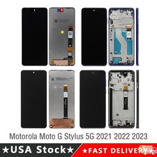 LCD Touch Screen Digitizer Frame For Motorola Moto G Stylus 5G 2021 2022 2023 US picture