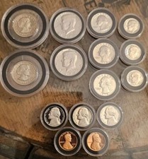 1979-S TYPE 2 PROOF ULTRA CAMEO 15 Coin Lot Clear S picture