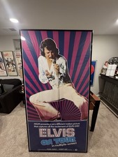 Elvis on Tour - 3 Sheet Poster Professionally Framed 41 X 81 picture
