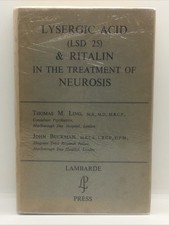 1963 First Edition Lysergic Acid LSD 25 & Ritalin For Neurosis, Ling, Buckman picture