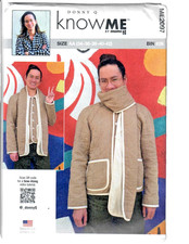 McCall's know ME Sewing Pattern ME2097 Men's Jacket w/Scarf by: Mimi G. 34-42 picture