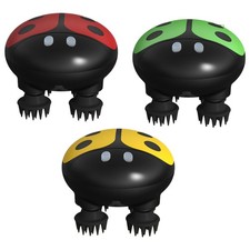 1x Electric Scalp Massager with Red Light 4‑Head Handheld Portable Head Massage picture