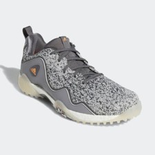 ADIDAS CODECHAOS 21 GOLF SHOES NEW MEN'S MANY SIZES GREY/ORANGE FX6625 picture