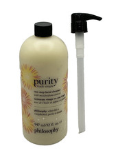 Philosophy PURITY One-Step Facial Cleanser- 32 fl oz +Pump Ltd Edition picture