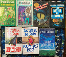 Ursula K. Le Guin PB Lot of 7 UK Earthsea + Forest + Dispossessed + Lathe picture