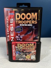 Mutant Chronicles  Doom Troopers 1995 Sega Genesis  complete in box  picture