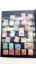 RARE $5 US Stamp LOT Vintage American Album 200 Mixed Stamps picture