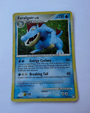 Pokemon TCG Feraligatr 8/123 Mysterious Treasures Holo Rare Eng 2007 130HP picture
