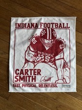 Indiana Hoosiers Football Gameday Rally Towel Carter Smith #65 2026 Cignetti IU picture