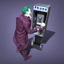 Payphone Stand 1/12 Scale picture