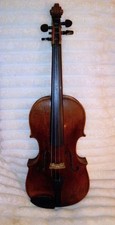Antique German HOPF 4/4 Violin, See Video Demo, Restrung, New Post, Read picture