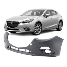 2014-2016 Mazda 3 Sport Primed Front Bumper Cover MA1000239 BJS750031ABB picture
