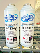 R1234yf, (2) 8 oz. Cans, Refrigerant Automotive Air Conditioning New Fast Ship picture