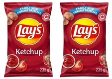 Lay's Ketchup Flavored Potato Chips, 220g (2 Pack) picture
