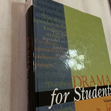Drama for Students Series Vol 21 by Anne Hacht (2005, Hardcover) picture