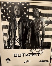 OUTKAST DUO GROUP AUTOGRAPHED STANKONIA PHOTO. ANDRE 3000 AND BIG BOI (JSA) picture