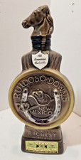 Vtg 1968 Beam Decanter Ruidoso Downs, NM All American Futurity Horse Race picture