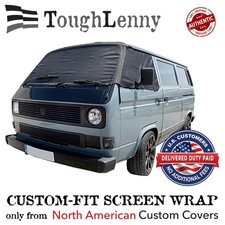VW T3 T25 Vanagon Combi Bus Van Screen Wrap Black Out Cover 1986 1987 1988 SW295 picture
