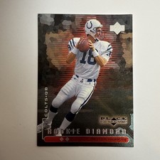 1998 Upper Deck Black Diamond Rookie Edition - Rookie Diamond Peyton Manning #91 picture