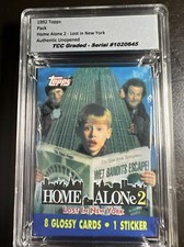 1992 Topps Home Alone 2 Lost In New York Pack Authentic Unopened Encapsulated picture