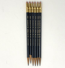 Lot 6 Vintage Eberhard Faber Blackwing 602 Woodclinched USA Pencils Sharpened picture