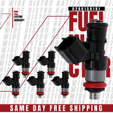 6x OEM NEW AURUS Fuel Injectors for 2011-2017 Lincoln MKX 3.7L V6 0280158191 picture