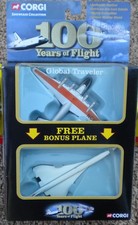 Corgi 100 Years of Flight Global Traveler 2 Pack China Boxed 2004 picture