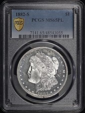 1882-S Morgan Dollar PCGS MS-65 PL - Looks DMPL picture