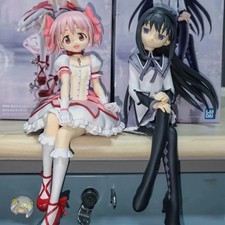 Puella Magi Madoka Magica Anime Figure Set 2PCS PVC Collectible Dolls, 2 Poses picture