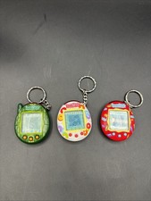 Tamagotchi Connection Lot of 3 Virtual Pet Keychains picture