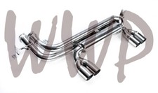 Stainless Performance Dual CatBack Exhaust Muffler System 00-05 BMW E46 M3 3.2L picture