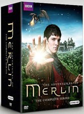 The Adventures of MERLIN Complete Series Collection(DVD,24-Disc Set,Seasons 1-5) picture