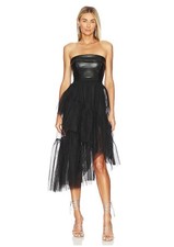 NBD Women’s Ruffle Tulle Rudy Skirt in Black Sz Small NWOT picture