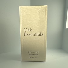 Oak Essentials Ritual Oil 1 fl oz (30 mL) full size New NIB Sealed blue tansy picture