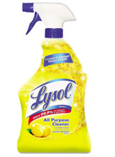 Lysol All Purpose Cleaner Spray 32oz – Lemon Breeze Disinfectant  (2 pack) picture