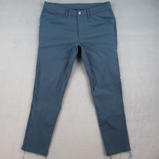 Lululemon ABC Pant Slim Mens 33 Blue LM5AD8S Casual Travel Stretch picture