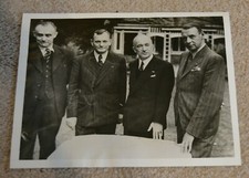 President Edvard Beneš Czechoslovakia  Press Photo VTG vintage Original Rare picture