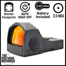 RED DOT FOR PSA DAGGER DOCTOR SLIDE CUT 3.5 MOA MANUAL  BRIGHTNESS SETTINGS picture