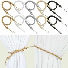 2/4pcs Curtain Tie Rope Holder Tieback Window Tie Backs Home Decoration Hot picture