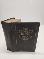 1913 The People's Home Library Medical Cooking Veterinary Antique Hardcover Book picture