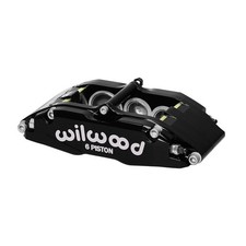 Wilwood Disc Brake Caliper - CALIPER,BNSL6,1.62/1.12,1.100 ROTOR,L/H REAR MT,BLA picture