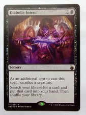 MTG - 1x Diabolic Intent - Battlebond - NM picture