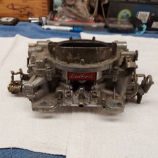 Edelbrock 1405 Performer Series Carburetor CARB 600 CFM 4BBL MANUAL CHOKE GOOD picture