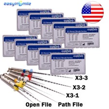 10PK Dental Endo Rotary File X3 Niti engine Files 25mm Endodontic file No break picture