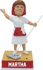 Martha The Mop Lady Indiana Hoosiers Singing Bobblehead NCAA College picture
