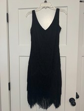Black 1920's Flapper Dress picture