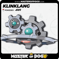 ✅ TRADE - Complete POKEDEX 🟥 | #601 - KLINKLANG · Pokémon GO picture