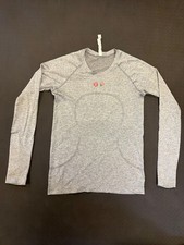 Lululemon Athletica Grey Swiftly Long-Sleeve Crew Rose Bowl Exclusive HTF picture