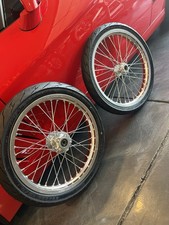 Chrome wheels with Supermoto tires, Light Bee X Talaria MX4/MX3/X3/Eride 3.0/Sr picture